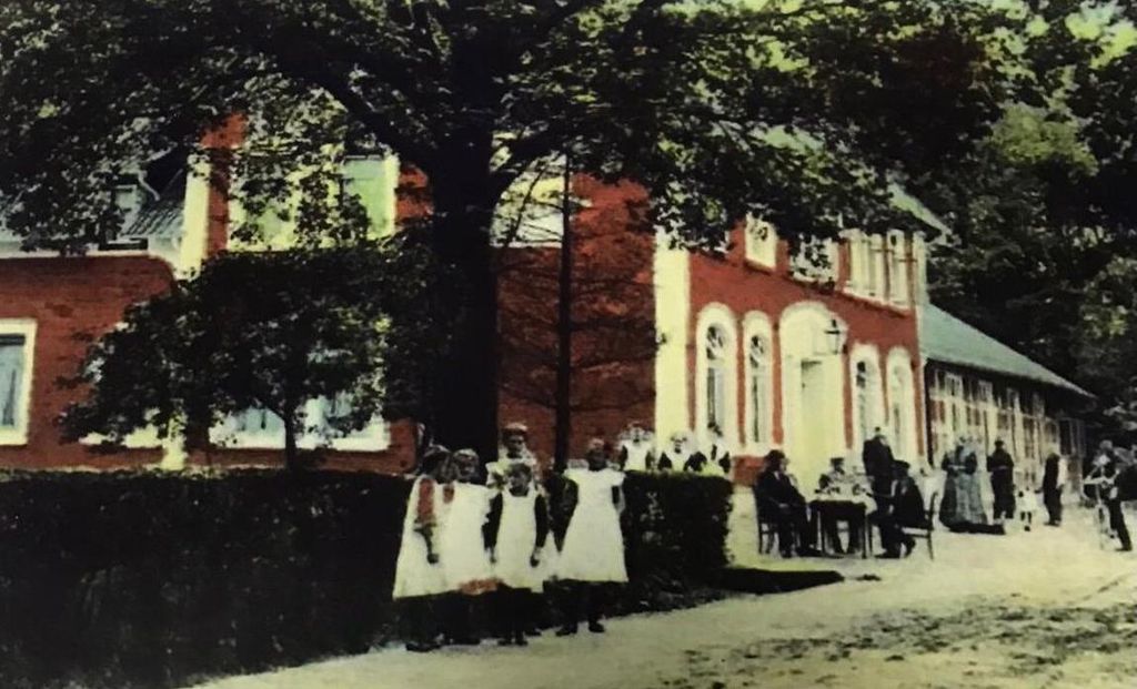 Gasthaus Wiechern um 1909